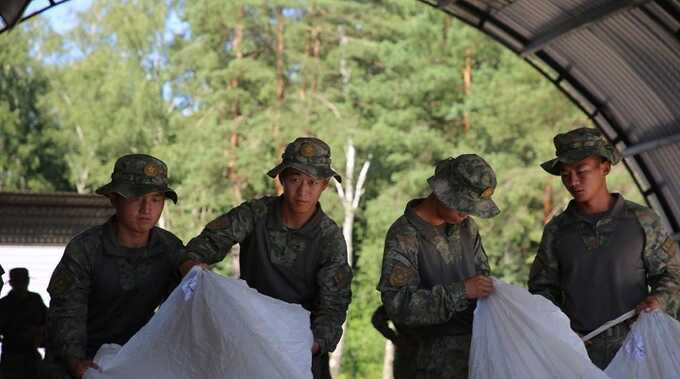 Военные Беларуси и Китая проводят совместные учения