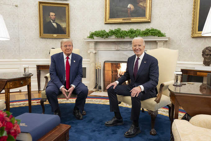 Трамп упоминает Байдена в среднем 6 раз в день — почти всегда с обвинениями