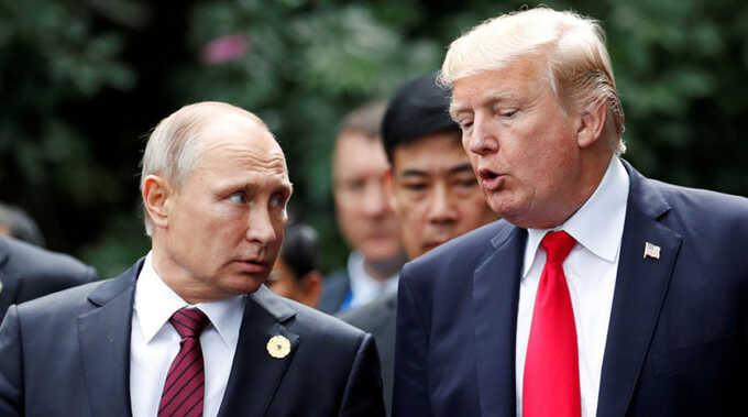 Трамп заявил, что на встрече с Путиным обсуждался обмен территориями